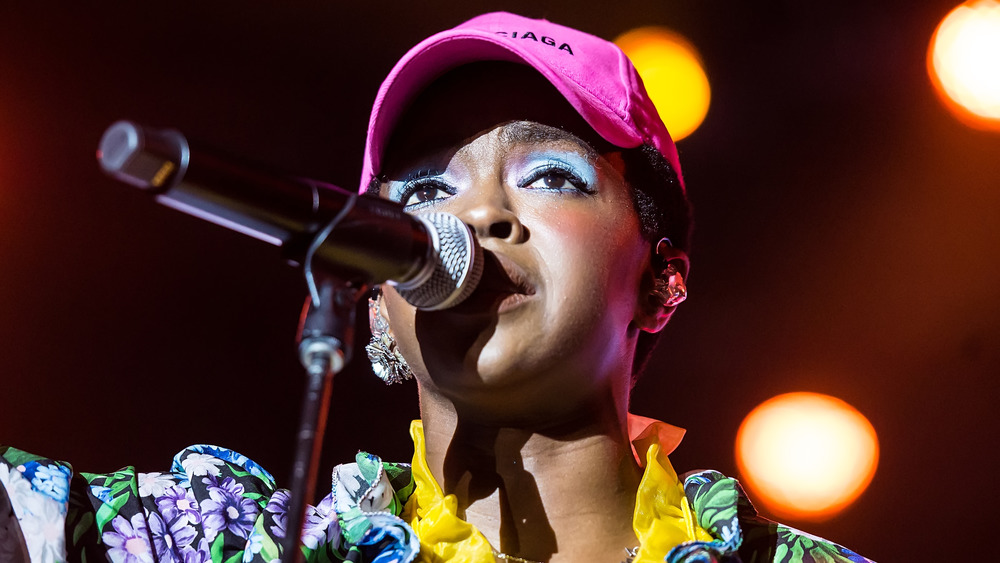 Lauryn Hill Pink Hat