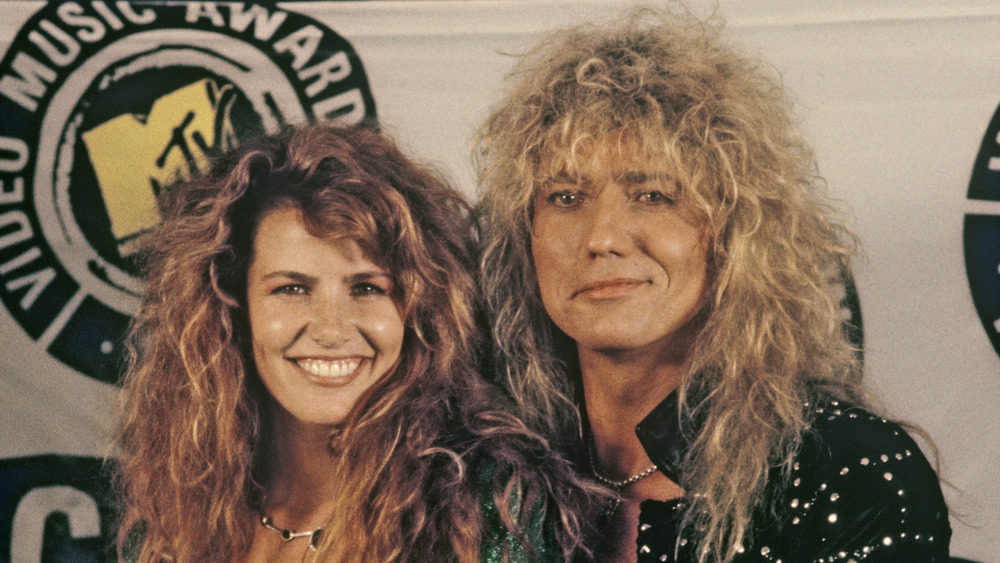 Tawny Kitaen with David Coverdale