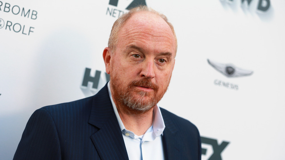 Louis C.K. posing