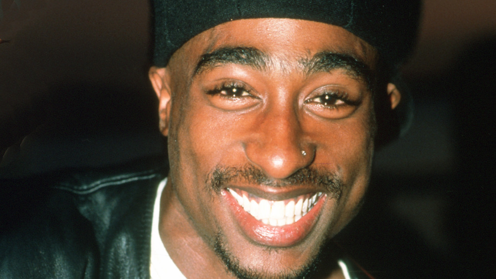 Tupac Shakur smiling
