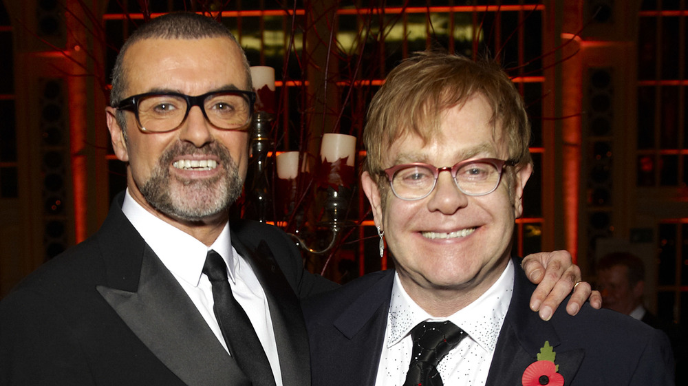 George Michael Elton John 2011