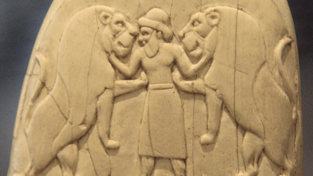 Mesopotamian king on artifact