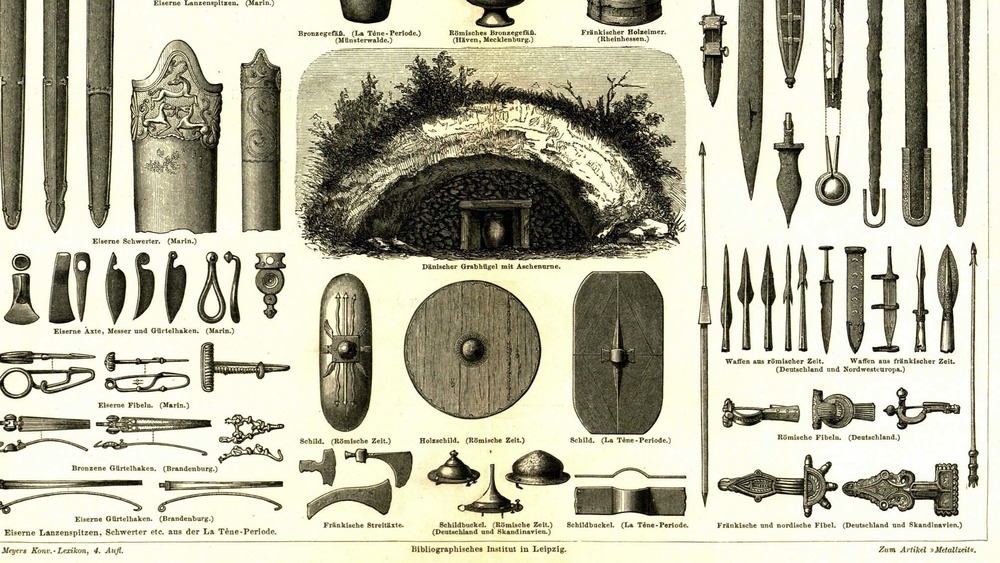 Bronze age weapons