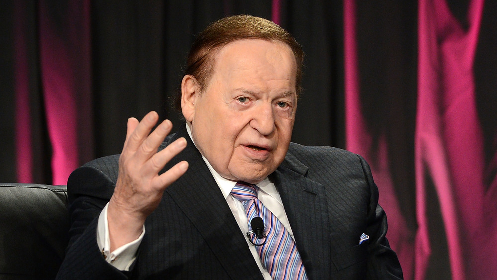 Sheldon Adelson at gaming expo