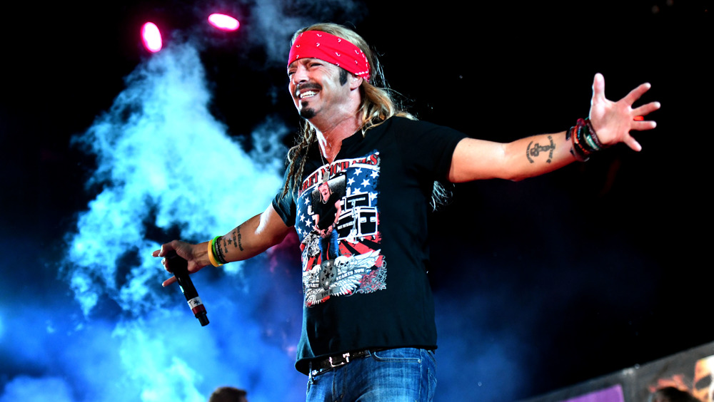Bret Michaels on stage