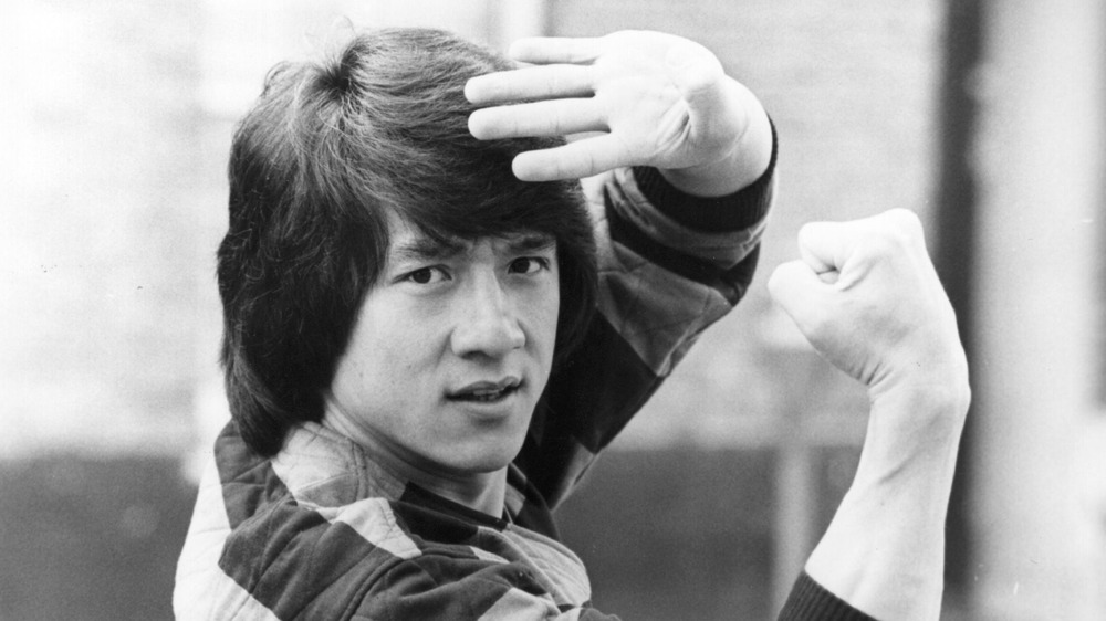 Jackie Chan posing, 1980