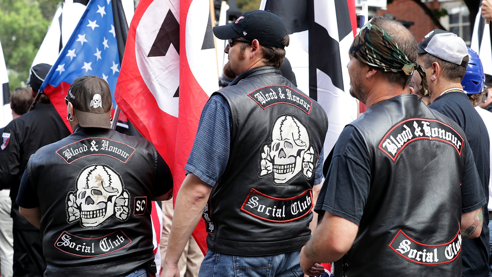 White nationalists, Klansmen, and neo-Nazis gather