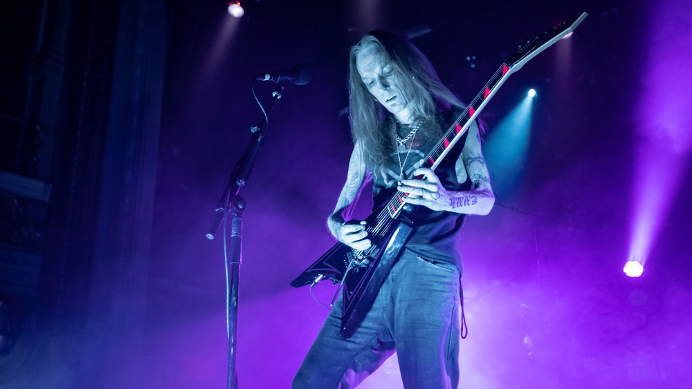 Alexi Laiho on stage