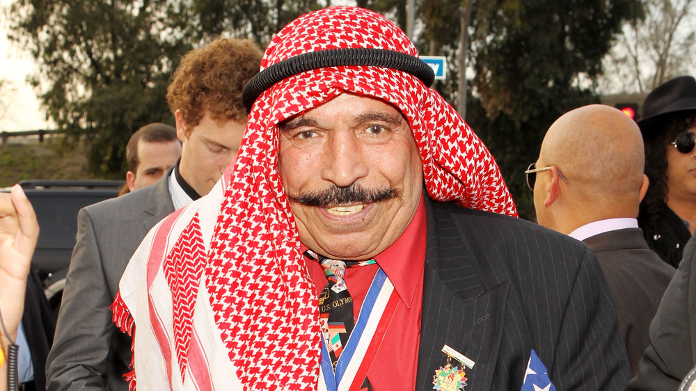 The Iron Sheik red shirt