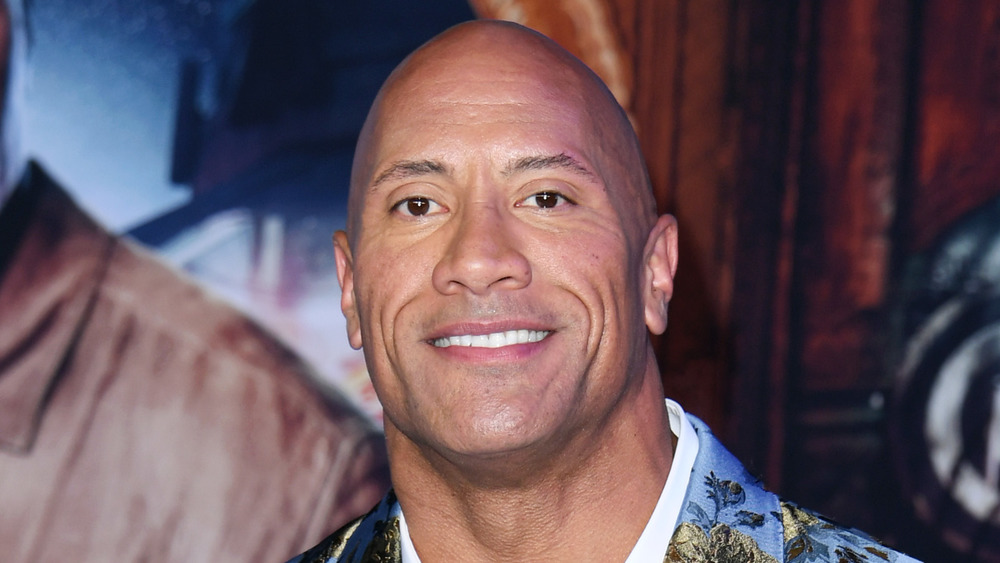 Dwayne has reason to smile