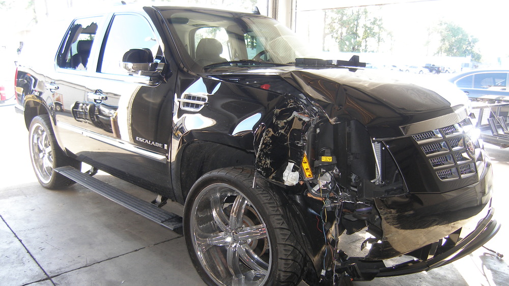 SUV from Tiger's 2009 accident
