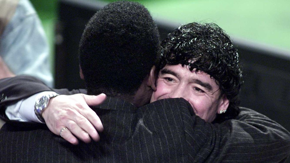Pelé and Diego Maradona