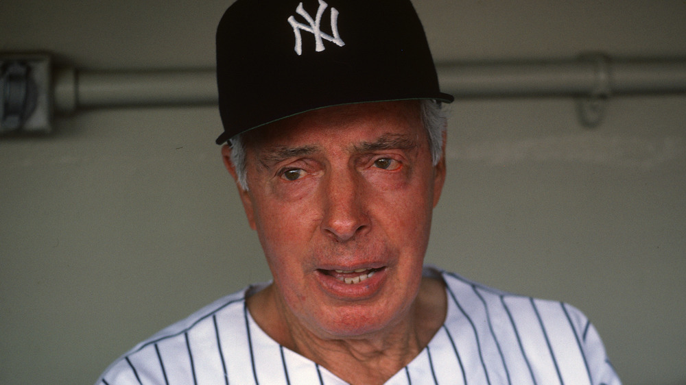 Joe DiMaggio, circa 1982