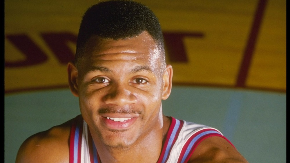 Hank Gathers smiling 