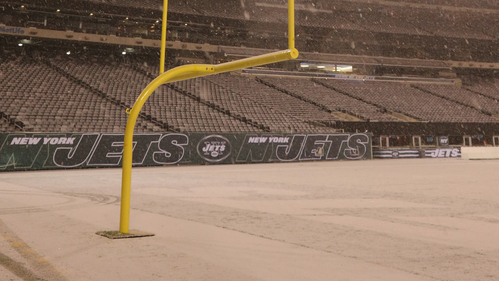 MetLife Stadium in the snow, 2014