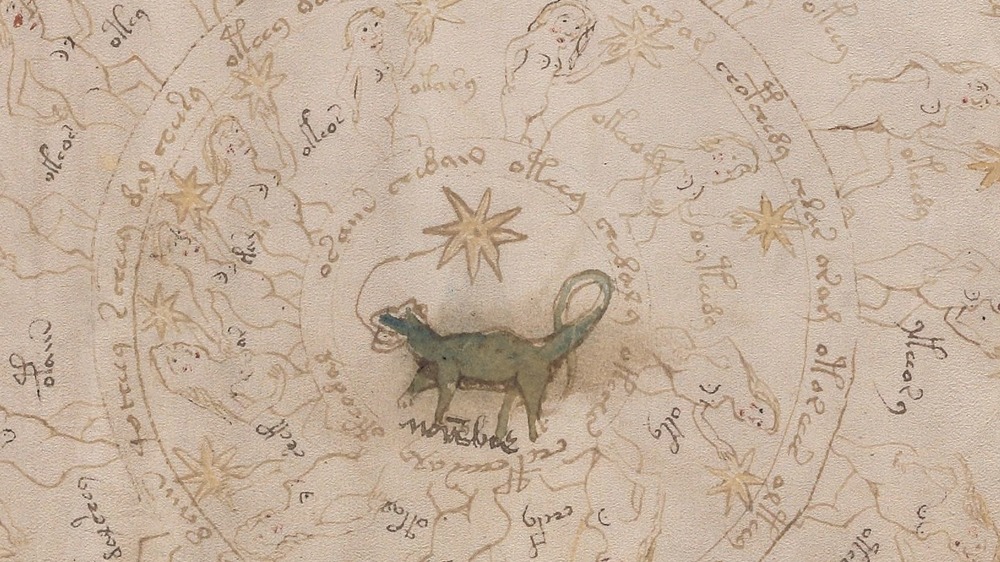 Voynich Manuscript 73r astrological