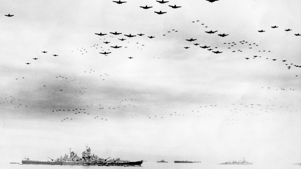 World War II navy battle
