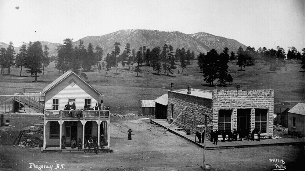 street view of Flagstaff 1899