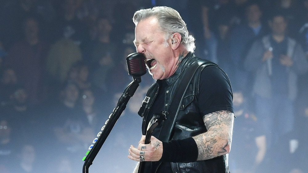 James Hetfield singing for Metallica