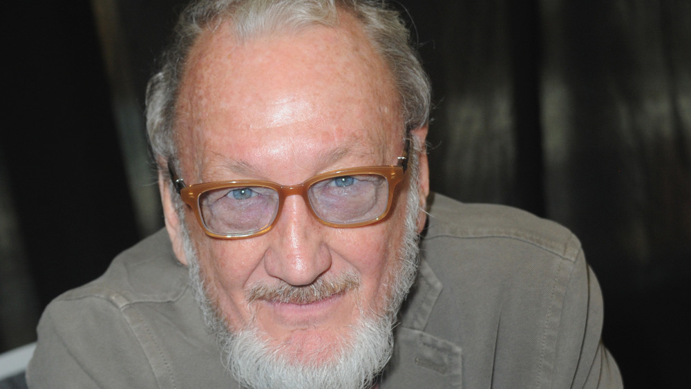 Actor Robert Englund wearing glasses