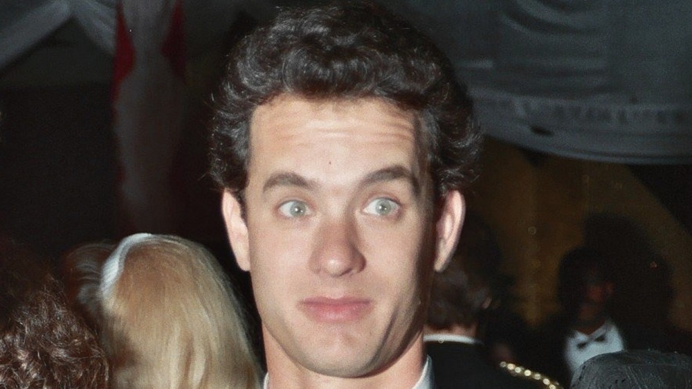 young Tom Hanks looking surprised