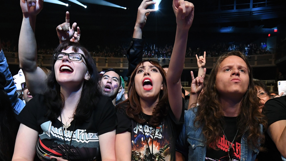 Fans of Judas Priest