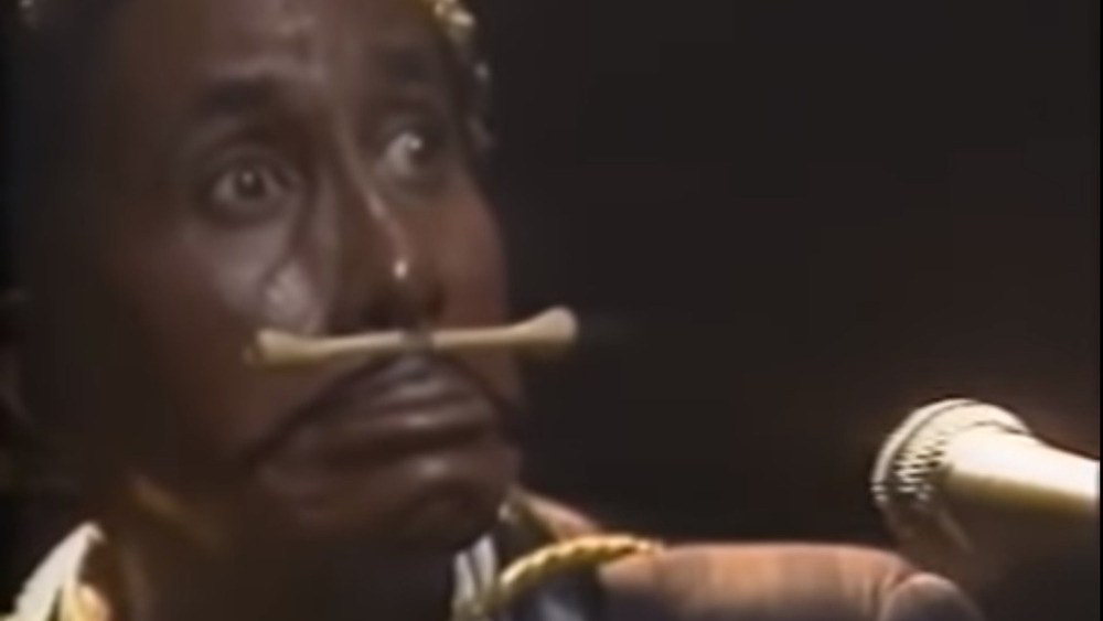 Screamin' Jay Hawkins performs 