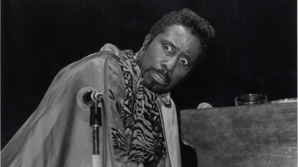 Screamin' Jay Hawkins behind the piano in 1979