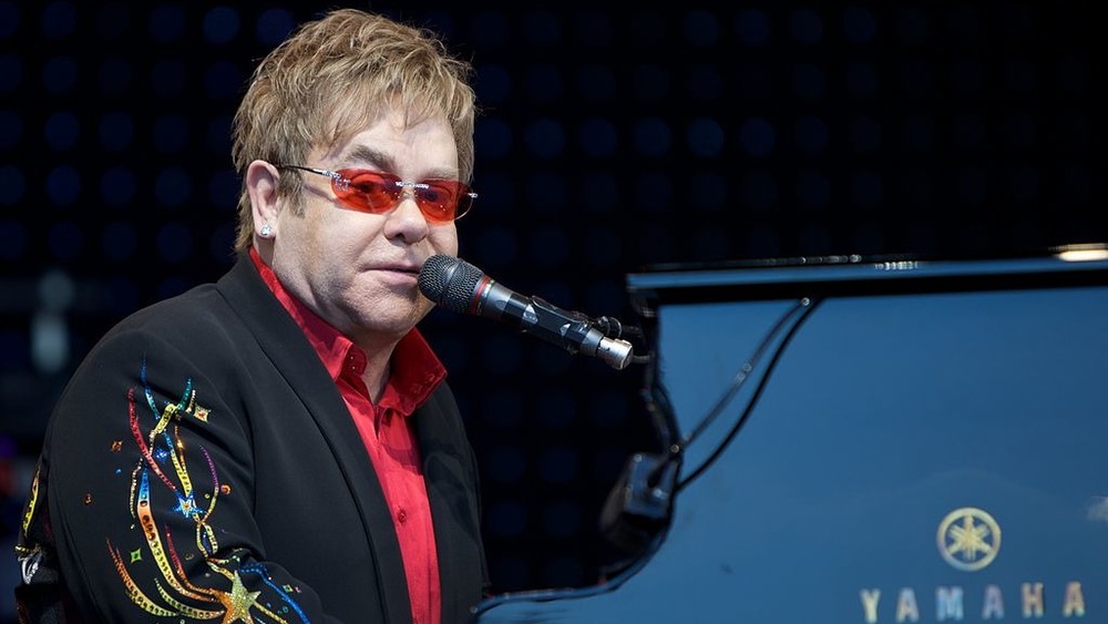 Elton John performing in Norway