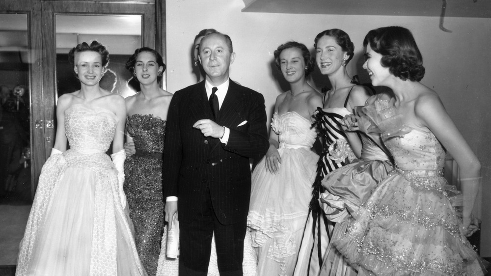 Christian Dior with models