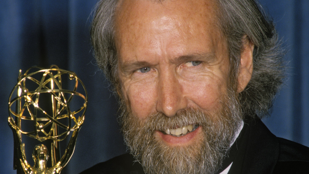 Henson holds 1989 Emmy Award