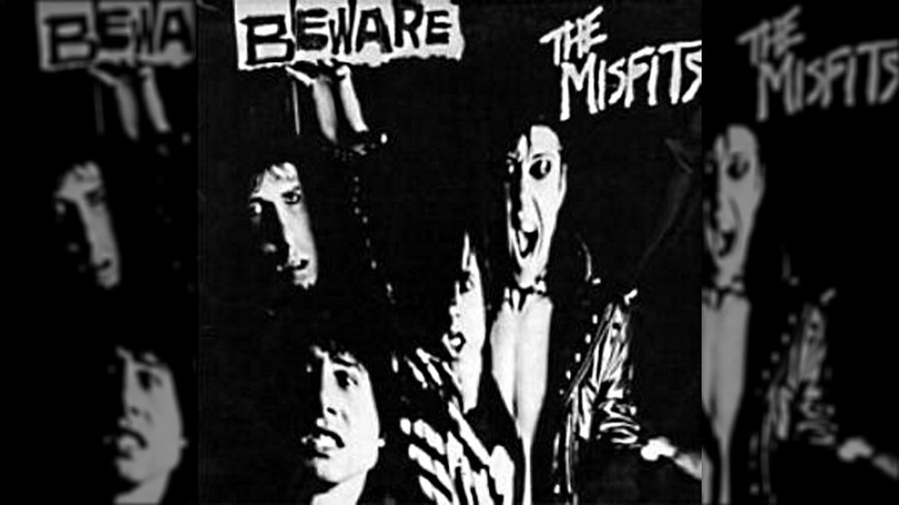 Cover art from The Misfits' BEWARE E.P 
