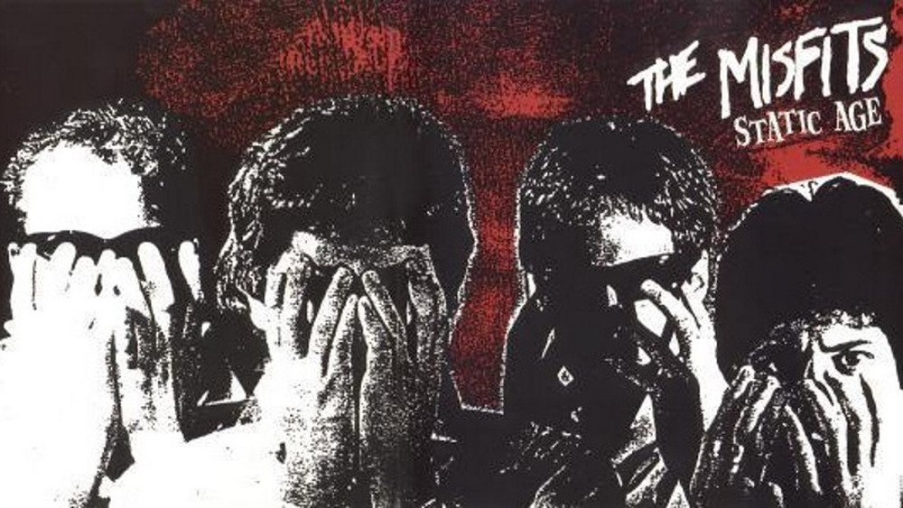 Misfits album art with hands over faces