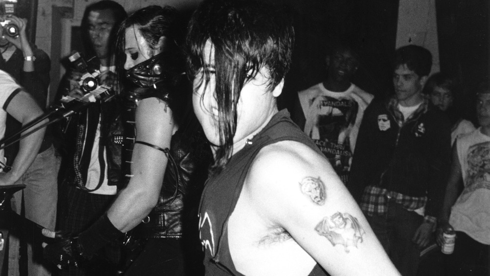 Glenn Danzig and Jerry Only on stage 