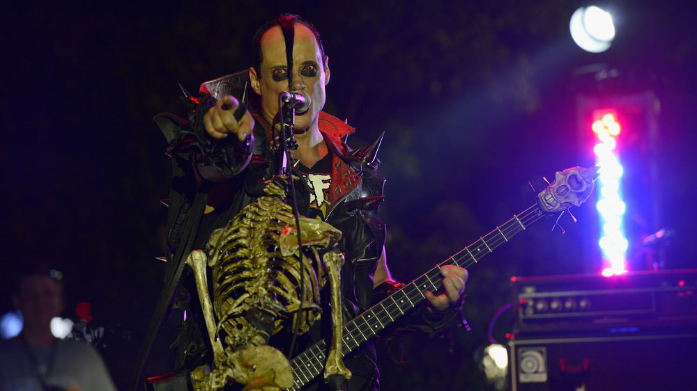 Misfits bassist Jerry Only on stage
