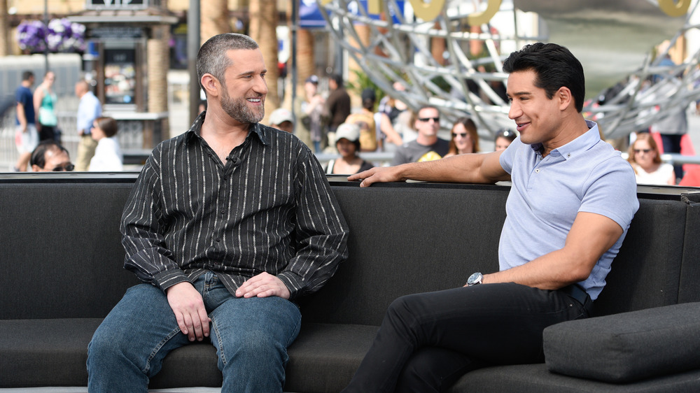 Dustin Diamond and Mario Lopez