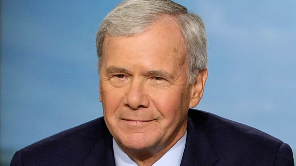 Tom Brokaw smiling