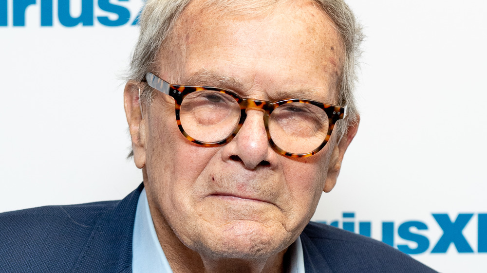 Tom Brokaw looking at camera