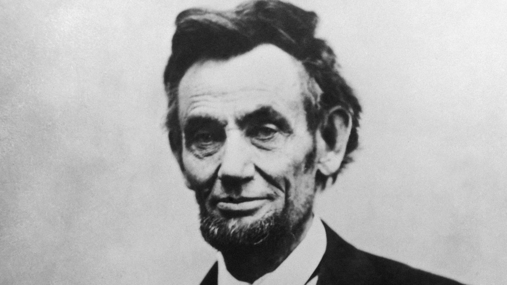 Abraham Lincoln smiling