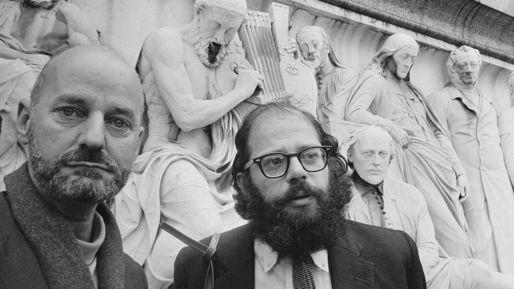 Lawrence Ferlinghetti and Allen Ginsberg