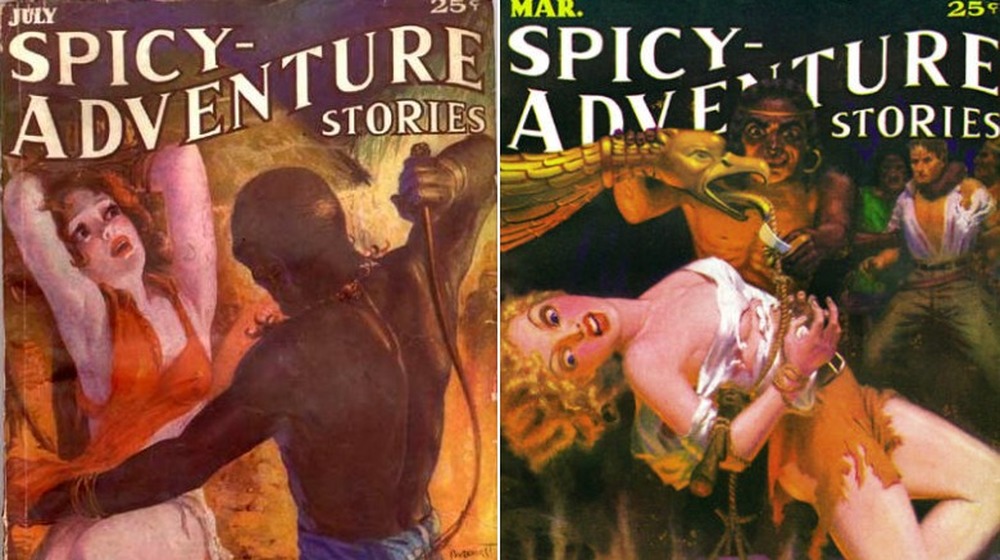 spicy adventure pulp magazine covers