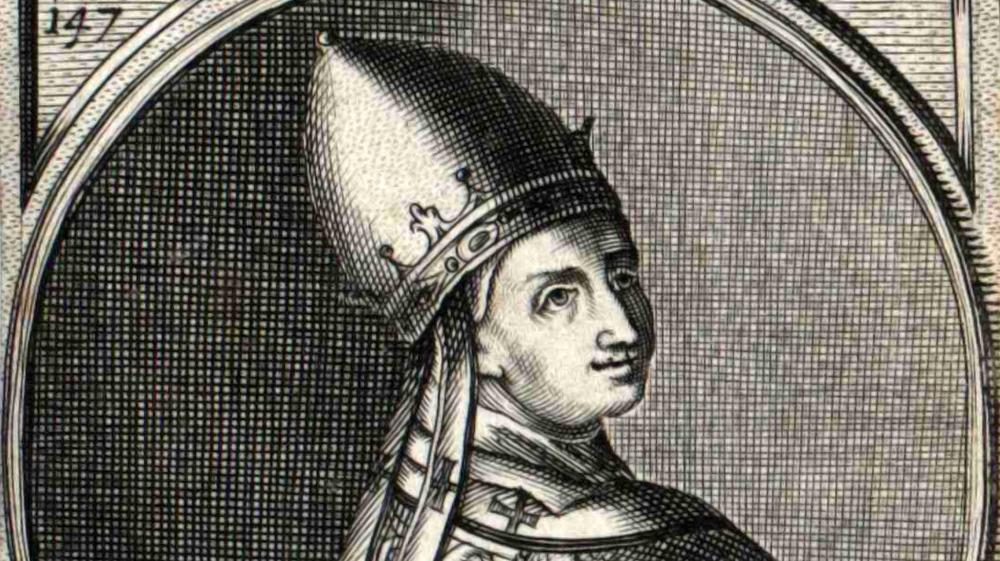 pope benedict IX ilustration