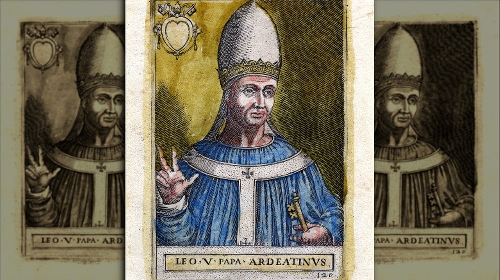 pope leo v illustration