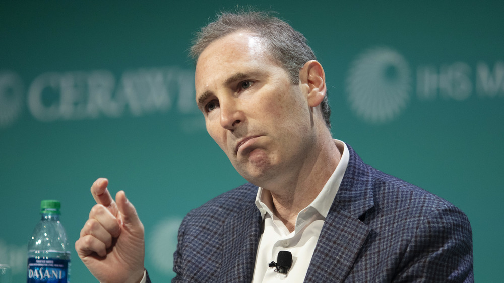 Andy Jassy at a conference