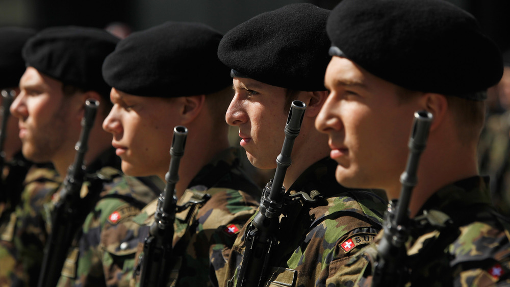 Members of the Swiss army