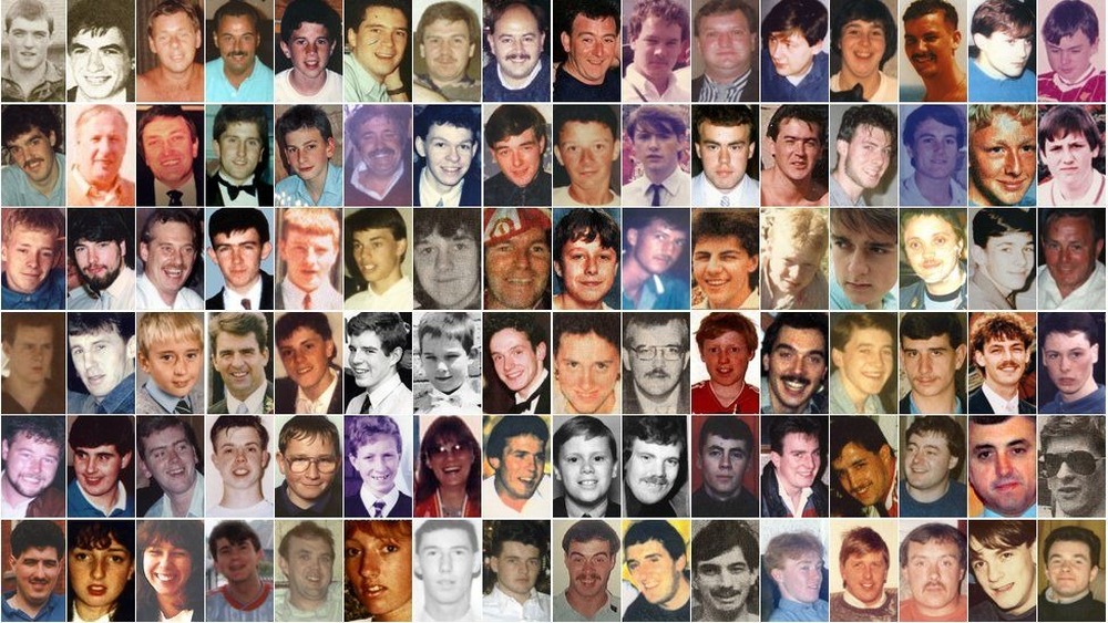 A composite of all 96 Hillsborough victims, from family photos