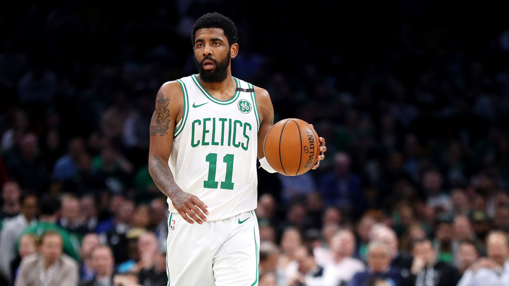 Kyrie Irving with Boston Celtics