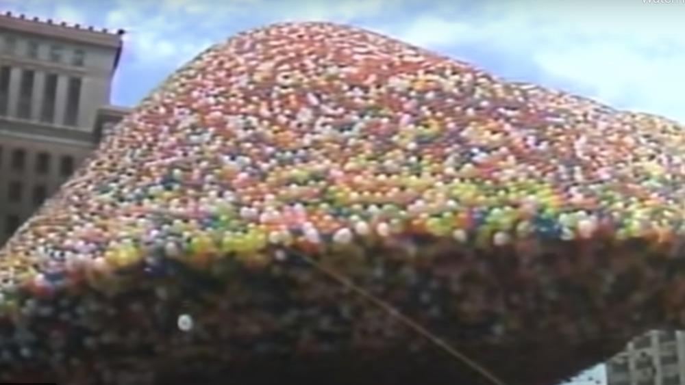 Balloonfest balloons waiting to be released