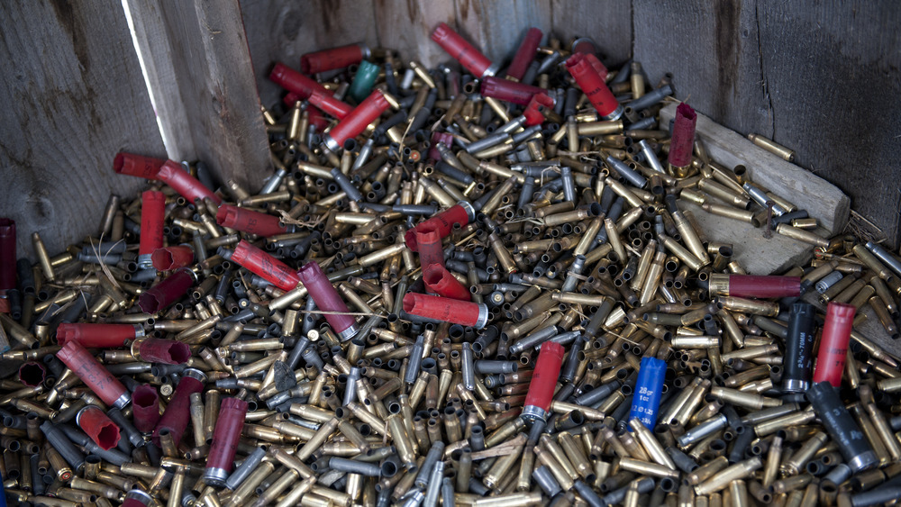 pile of shotgun shells