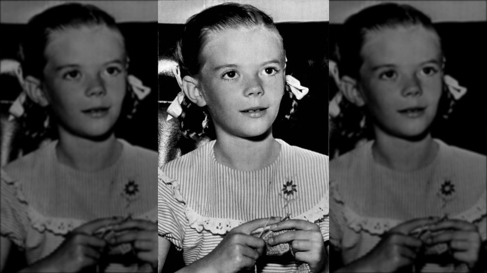 8 year old Natalie Wood press photo, 1947